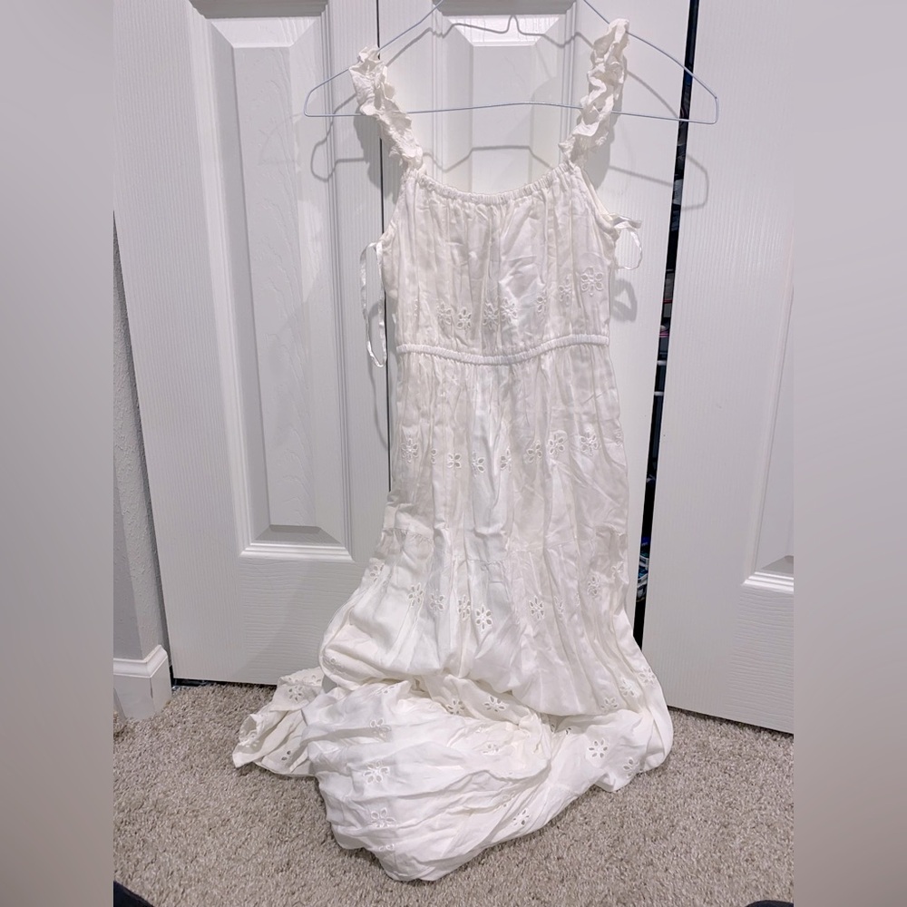 Long White Summer Dress